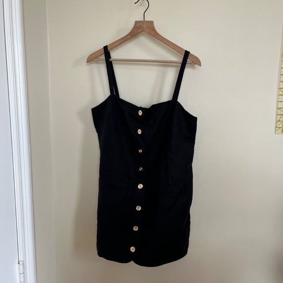 Brand New Linen Mini Dress Jcrew - Picture 2 of 4